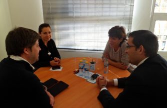 IBIAE recibe al nuevo presidente de FEDAC